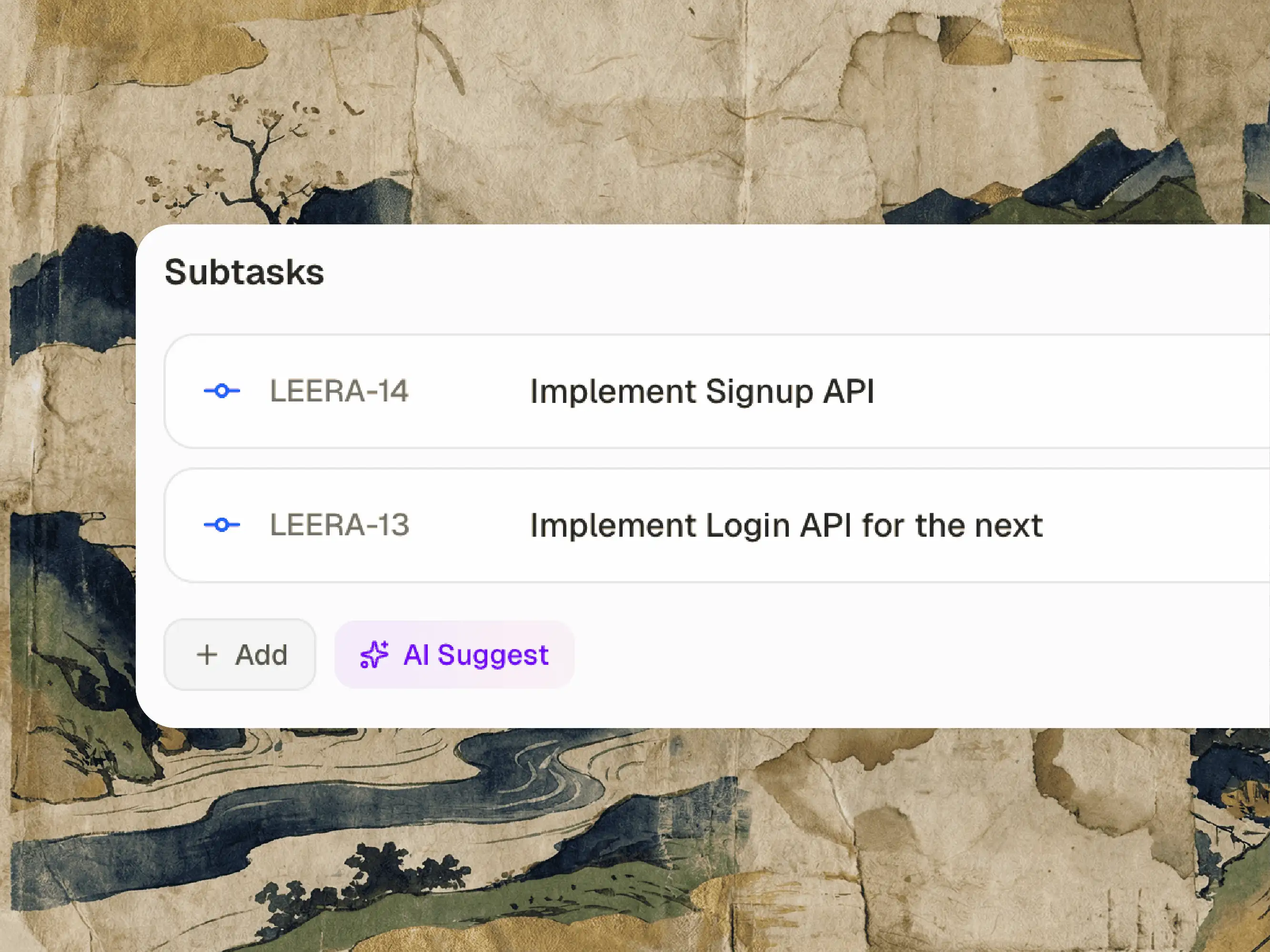 AI Subtask Generation